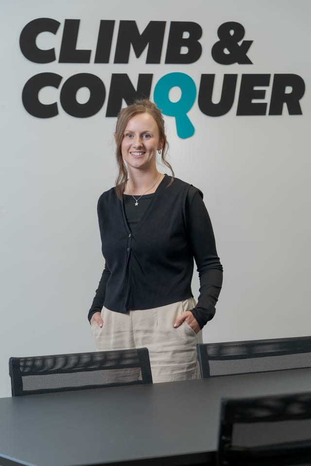 Becca McNeilly, Climb & Conquer