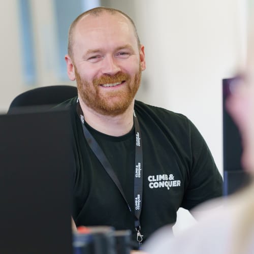 Shane Parkins, Founder Climb & Conquer