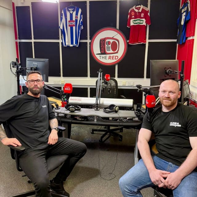 Climb & Conquer on The Red Radio, Middlesbrough