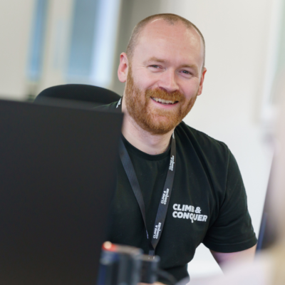 Shane Parkins, Climb & Conquer Founder