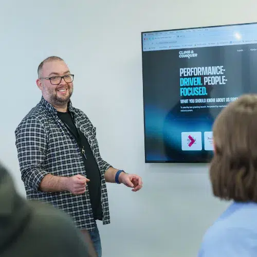 Climb & Conquer Board Room with Chris Ellis