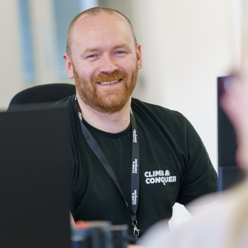 Shane Parkins, Founder Climb & Conquer