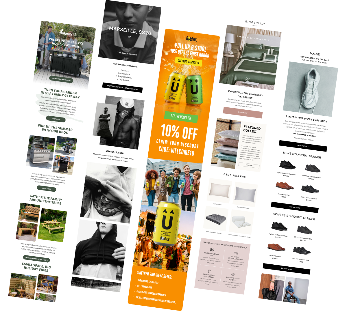Klaviyo Hero Image of Emails
